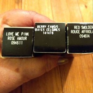 Mary kay bundle of 3 gel semi-matte lipstick